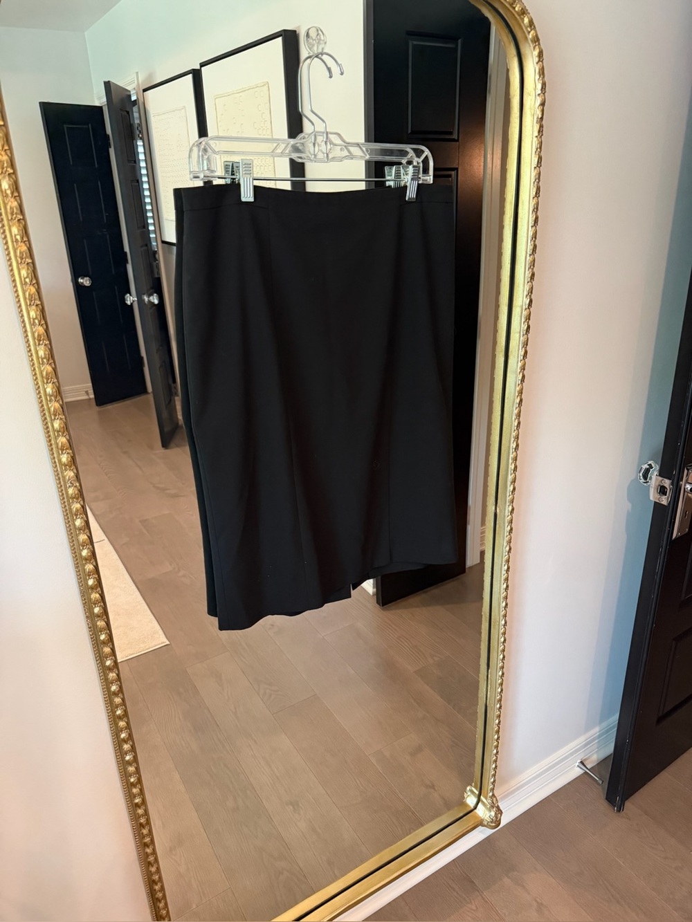 Ann Taylor Black Pencil Skirt